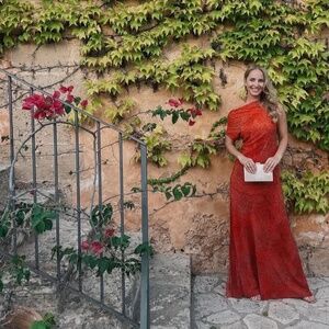 CORTANA - NADINE, GRANADA PRINT SILK DRESS (GORGEOUS)